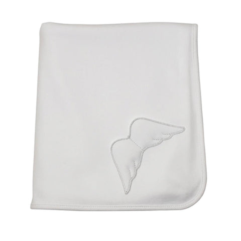 Baby White Angel Wings Blanket