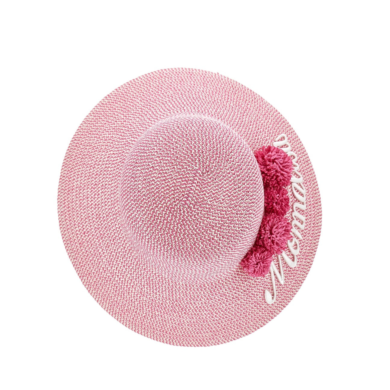 Monnalisa Girls Pink Straw Hat