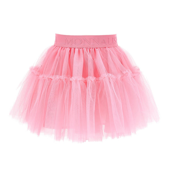 Girls Pink Tulle Skirt