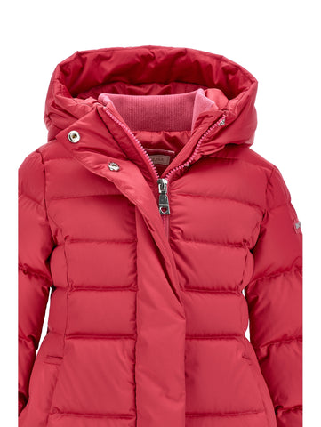 Monnalisa Girls Rose Violet Coat