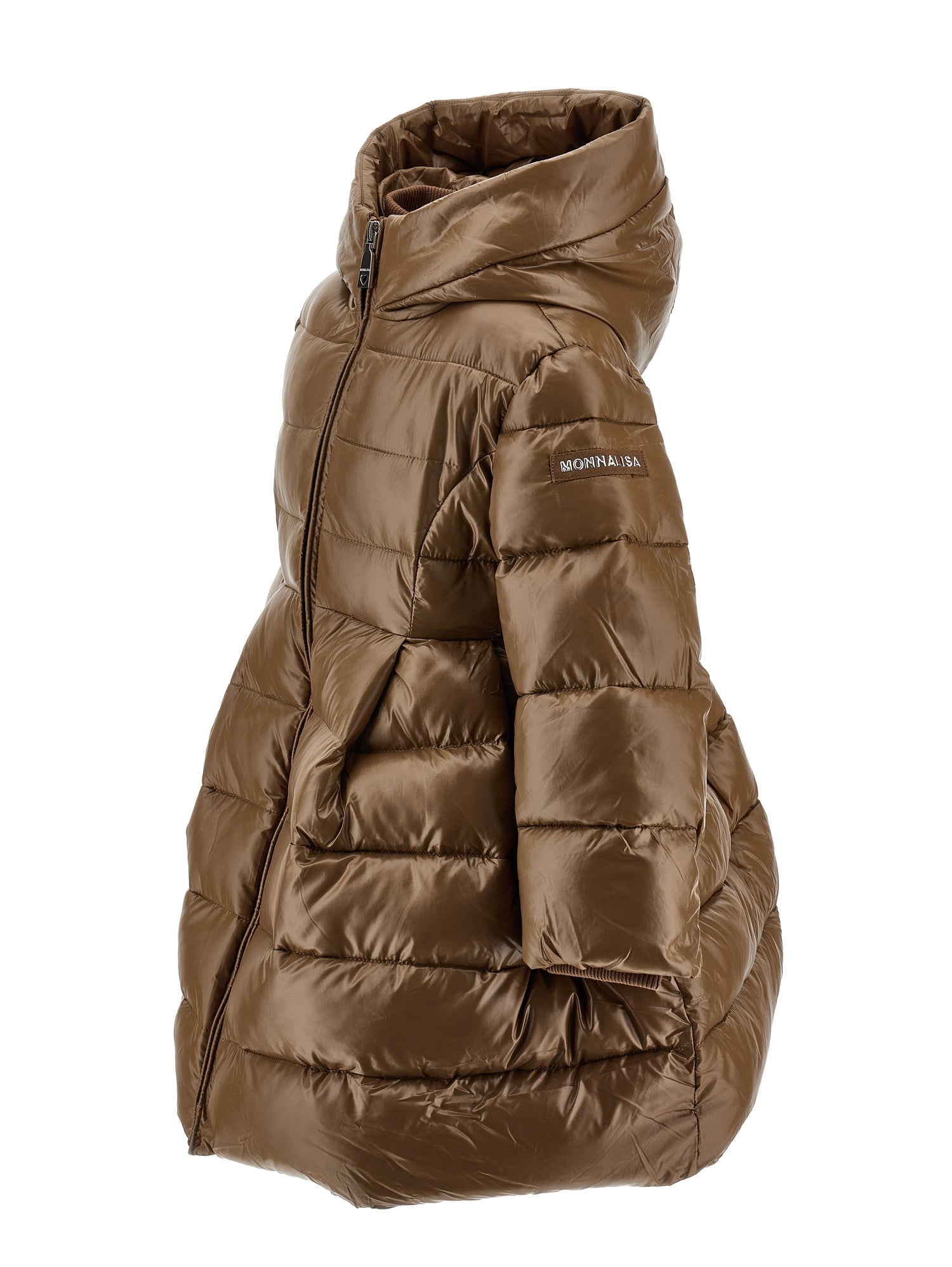 Monnalisa Girls Brown Coat