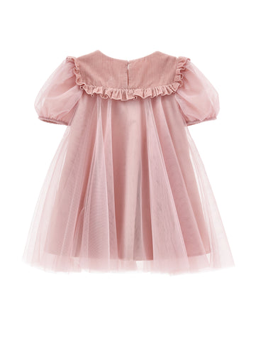 Girls Pink Tulle Dress