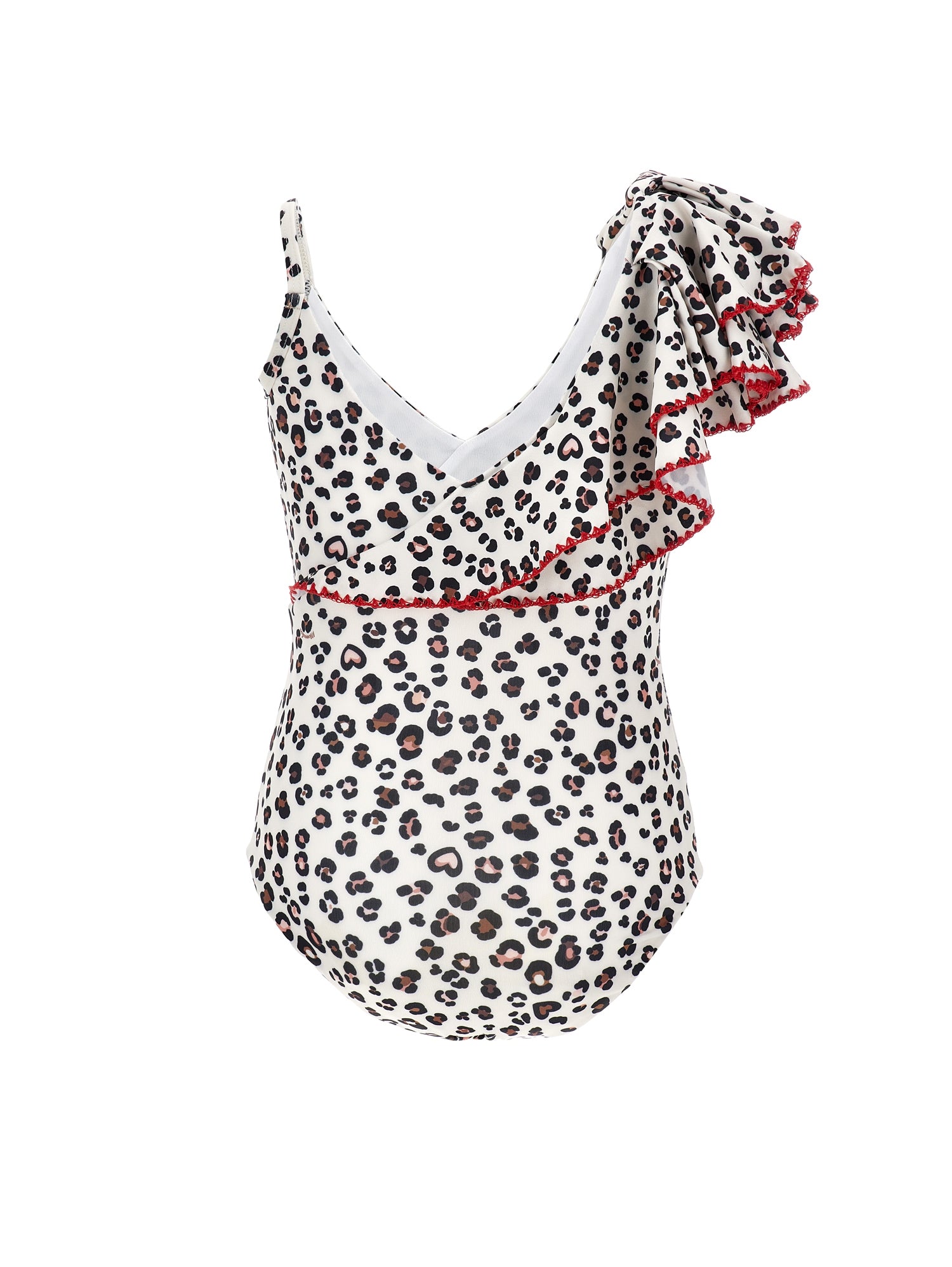 Monnalisa Girls Leopard Print Swimsuit