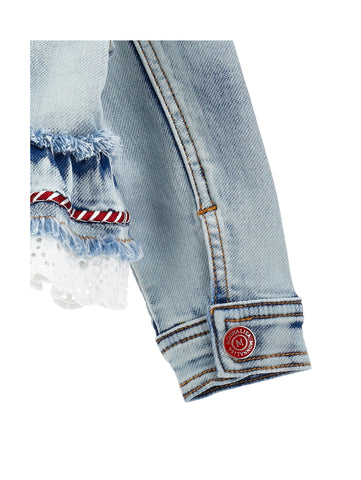 Monnalisa Girls Denim Jacket