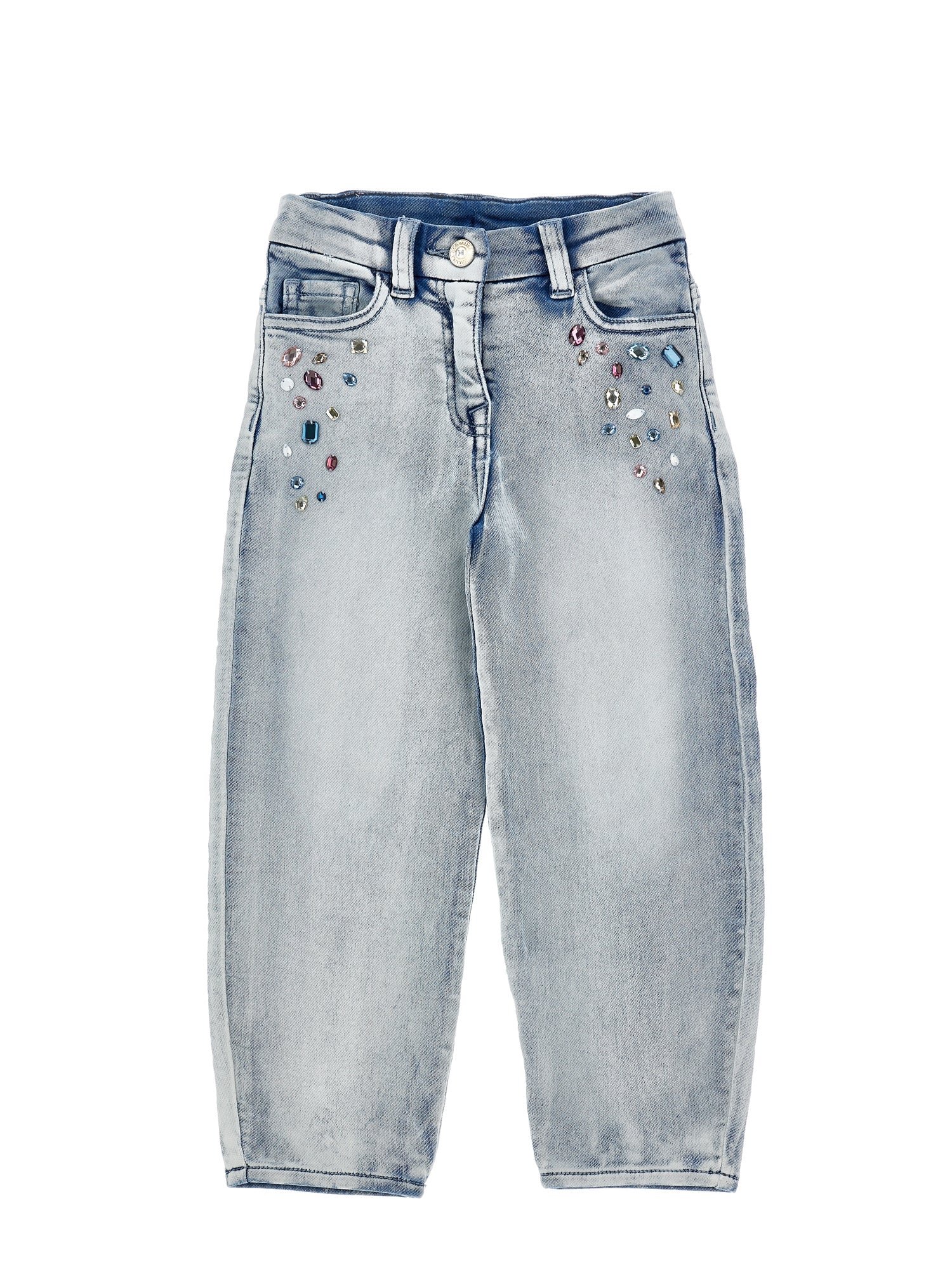 Monnalisa Girls Jewelled Jeans