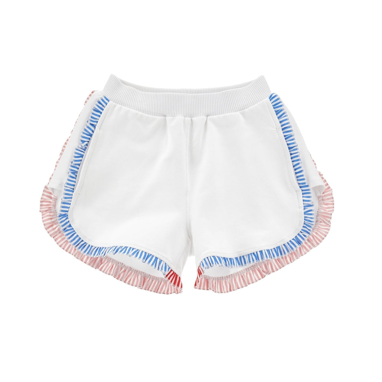 Monnalisa Girls White Frill Shorts