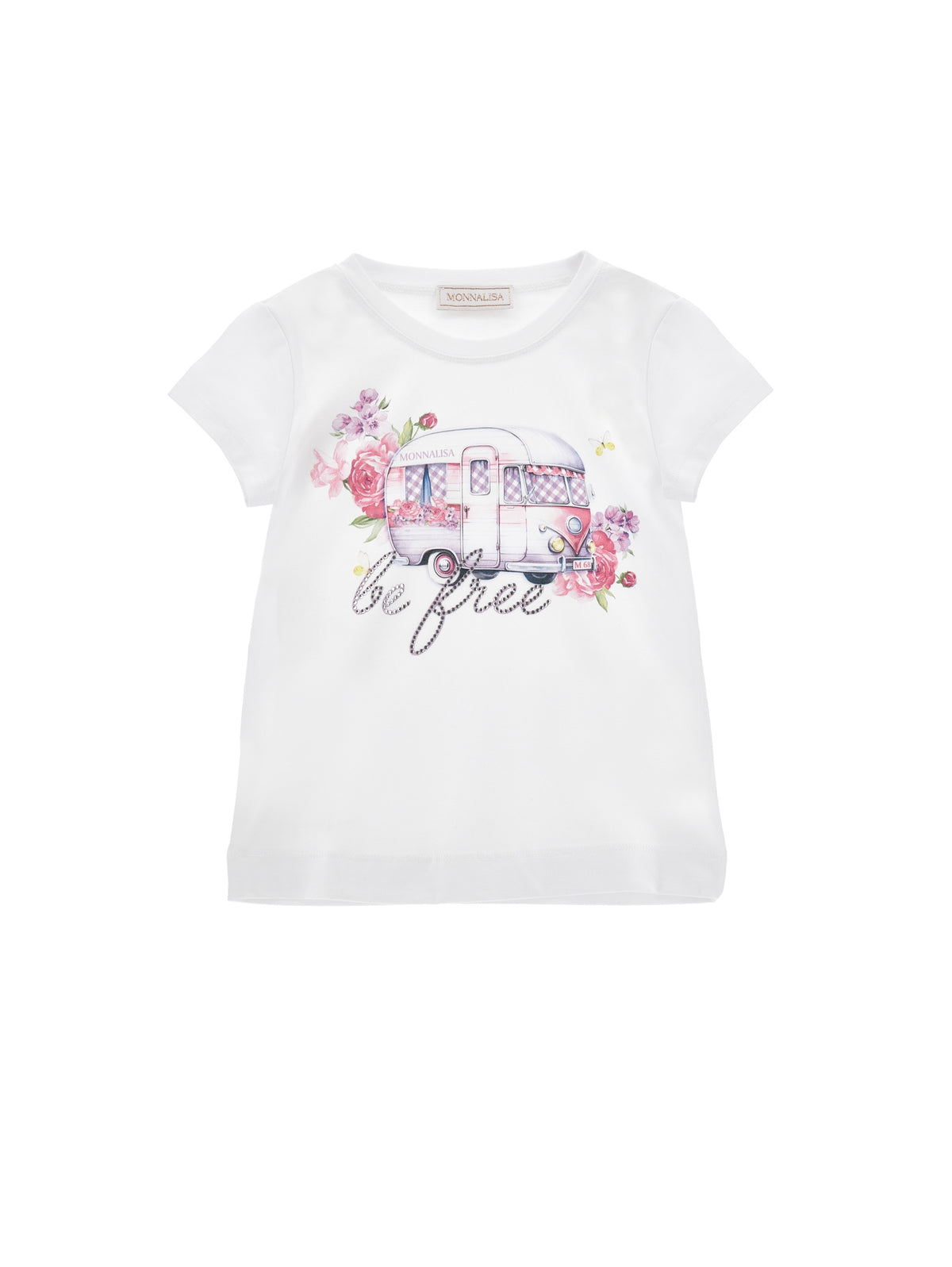 Monnalisa Girls White T-Shirt