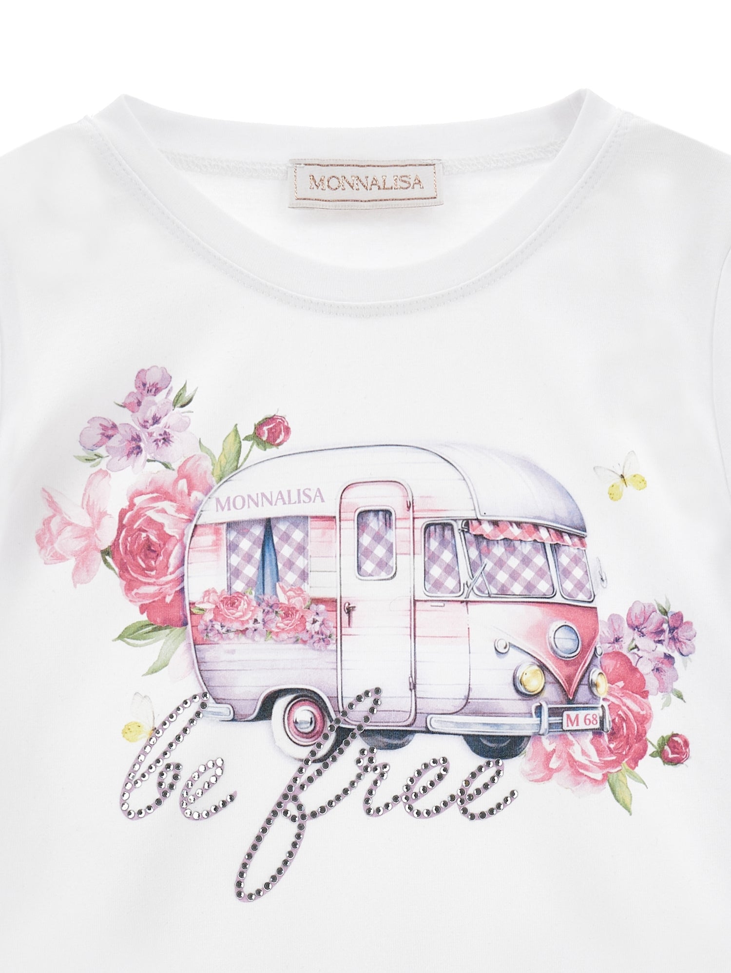 Monnalisa Girls White T-Shirt