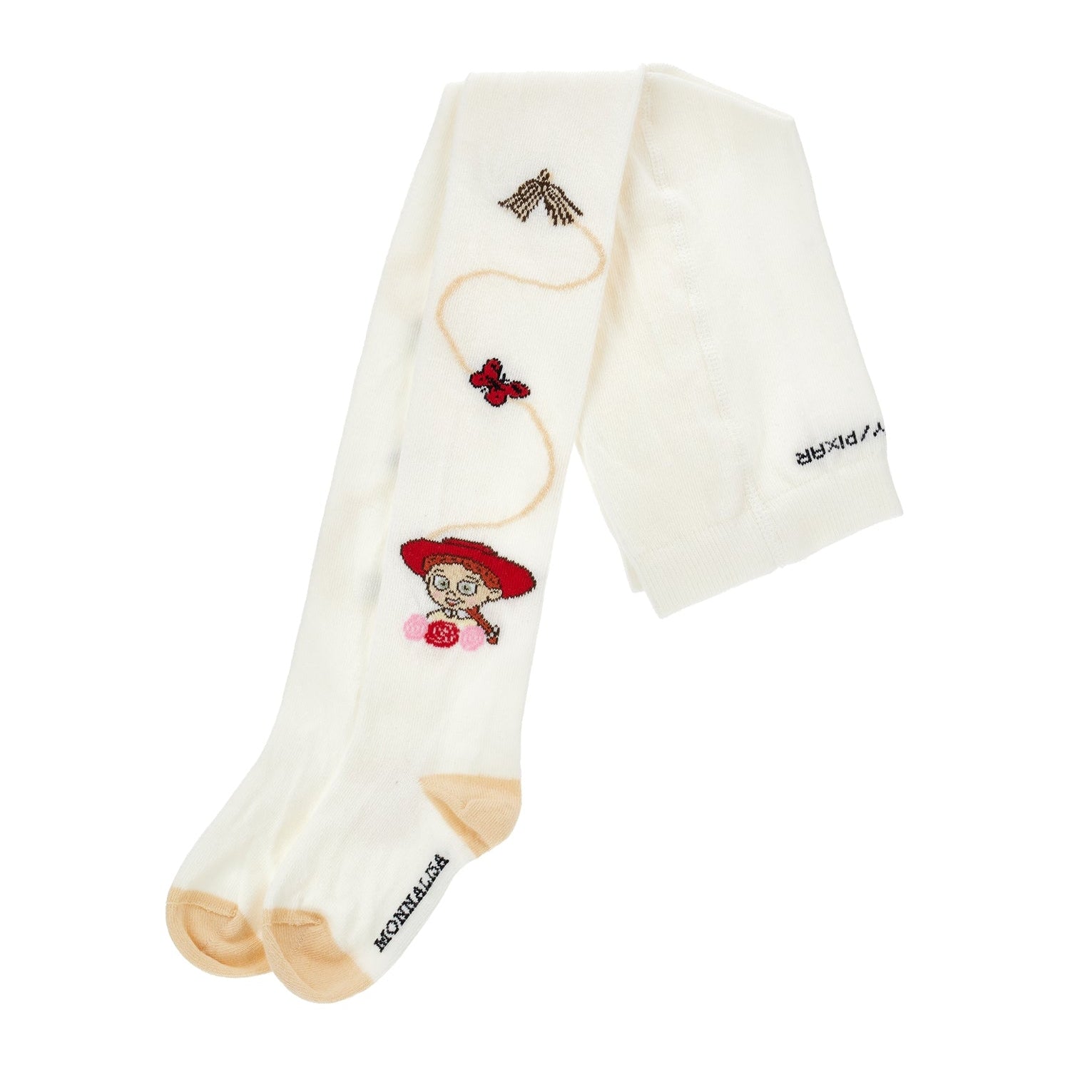 Monnalisa Girls Cream Tights