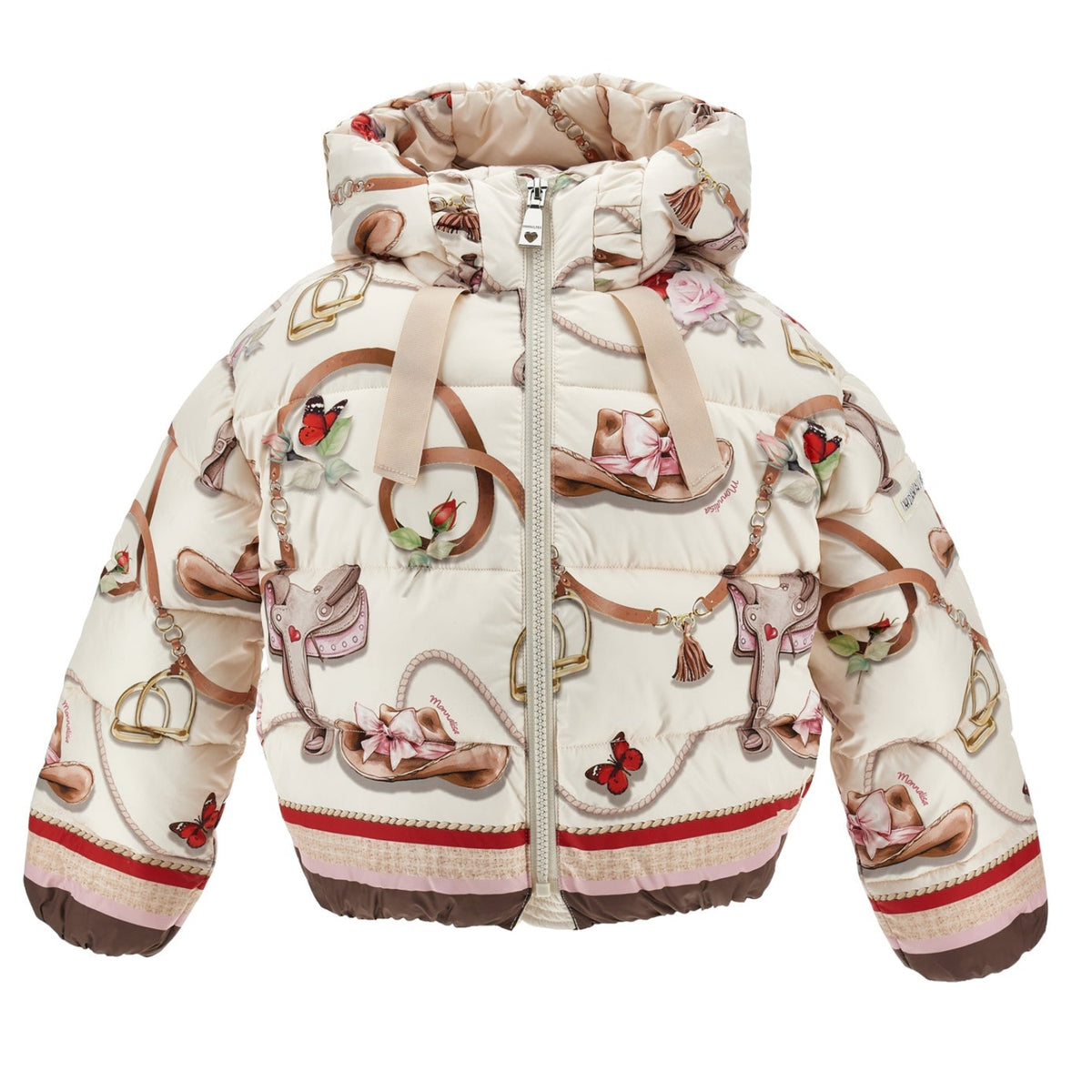 Monnalisa Girls White Coat