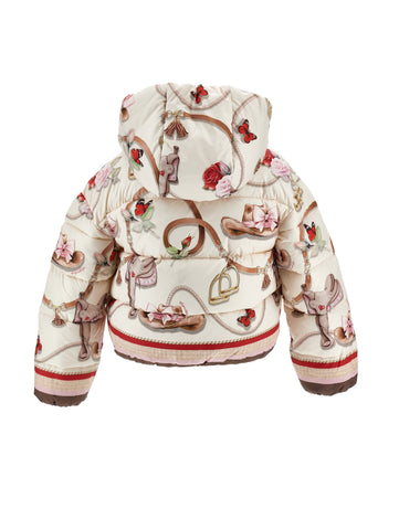 Monnalisa Girls White Coat