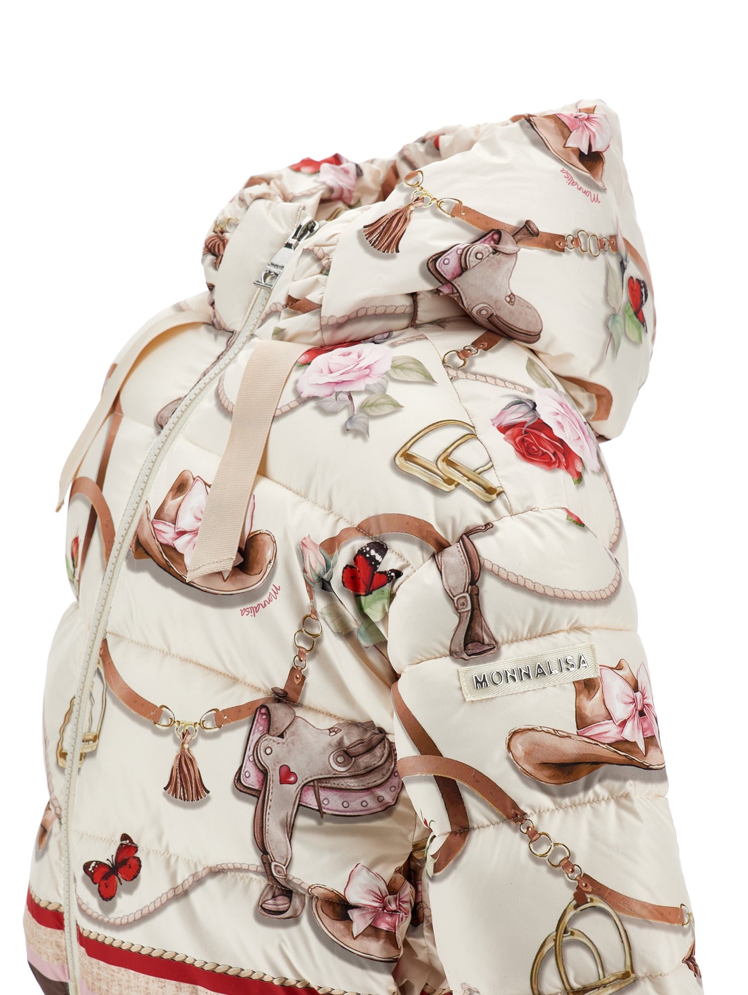 Monnalisa Girls White Coat
