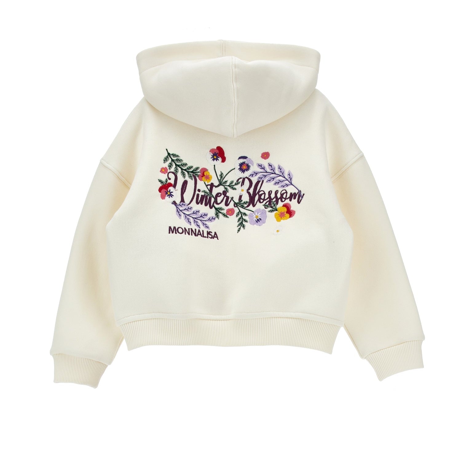 Monnalisa Girls White Plush Open