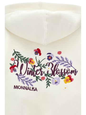 Monnalisa Girls White Plush Open