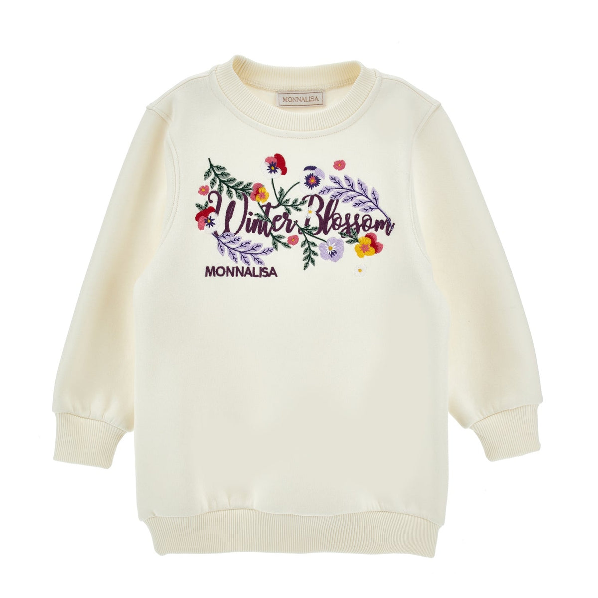 Monnalisa Girls White Dress