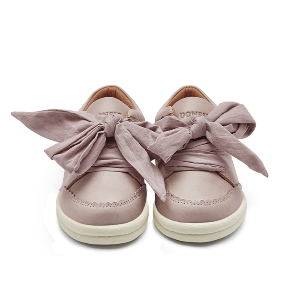 Donsje Girls Lilac Leather Lexley Sneakers