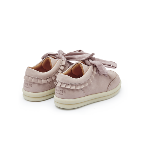 Donsje Girls Lilac Leather Lexley Sneakers