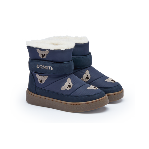 Donsje Boys Blue Marine Kitto Koala Boots