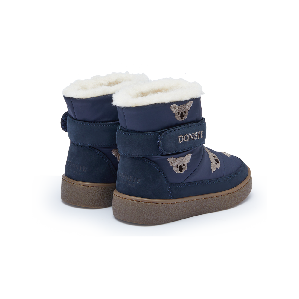 Donsje Boys Blue Marine Kitto Koala Boots