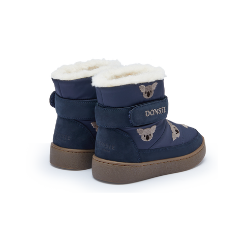 Donsje Boys Blue Marine Kitto Koala Boots