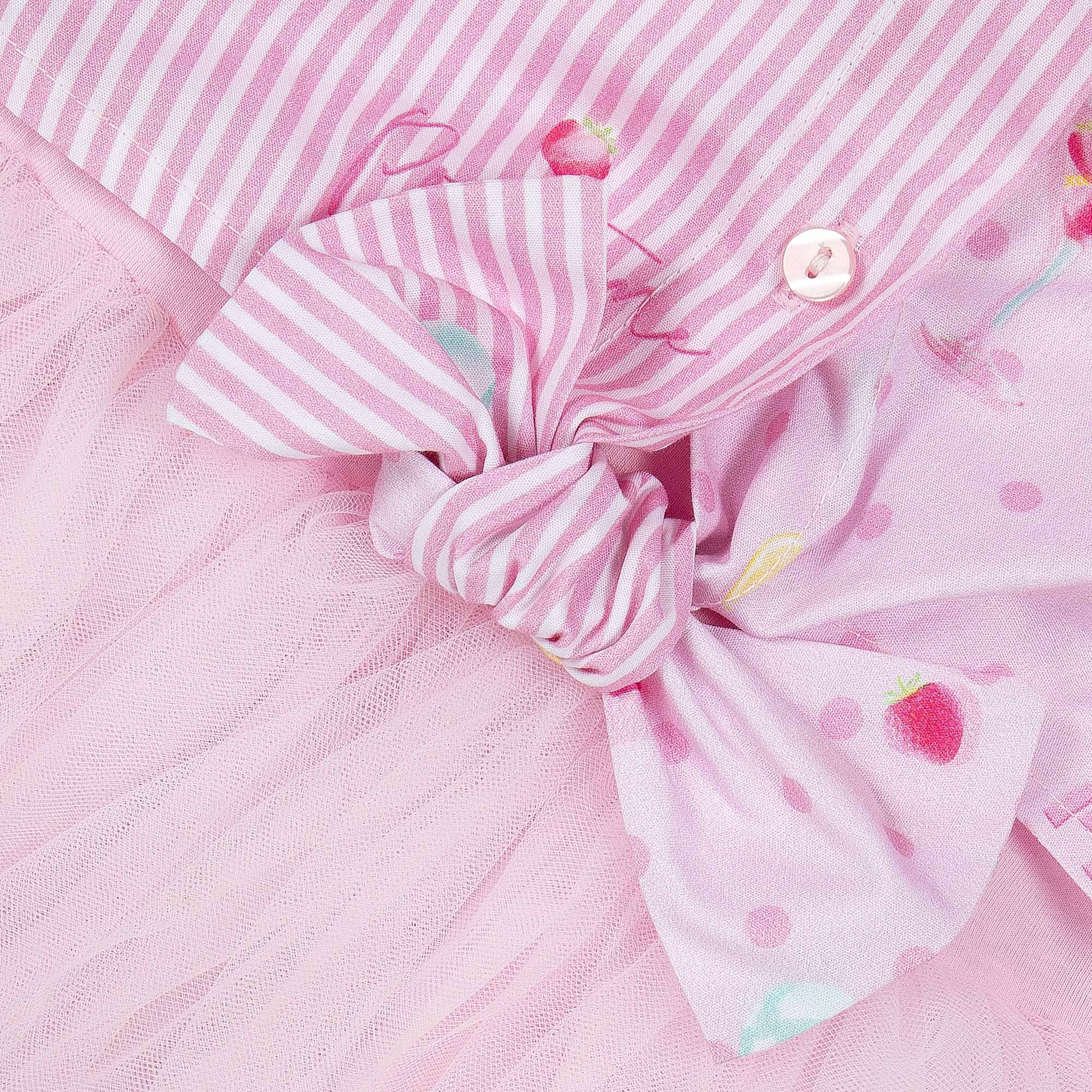 Lapin House Girls Tulle Bow Dress