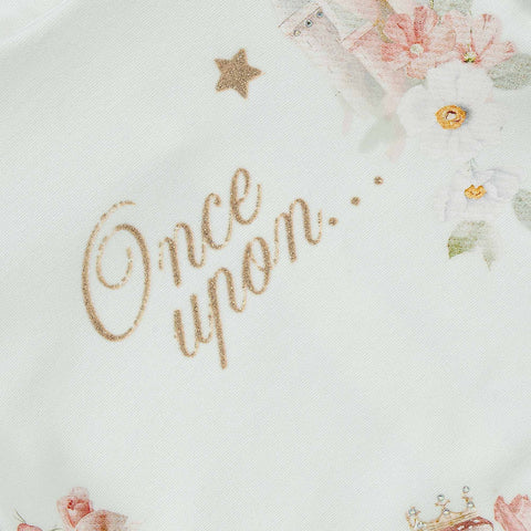 Lapin House Girls Cream Tulle Dress