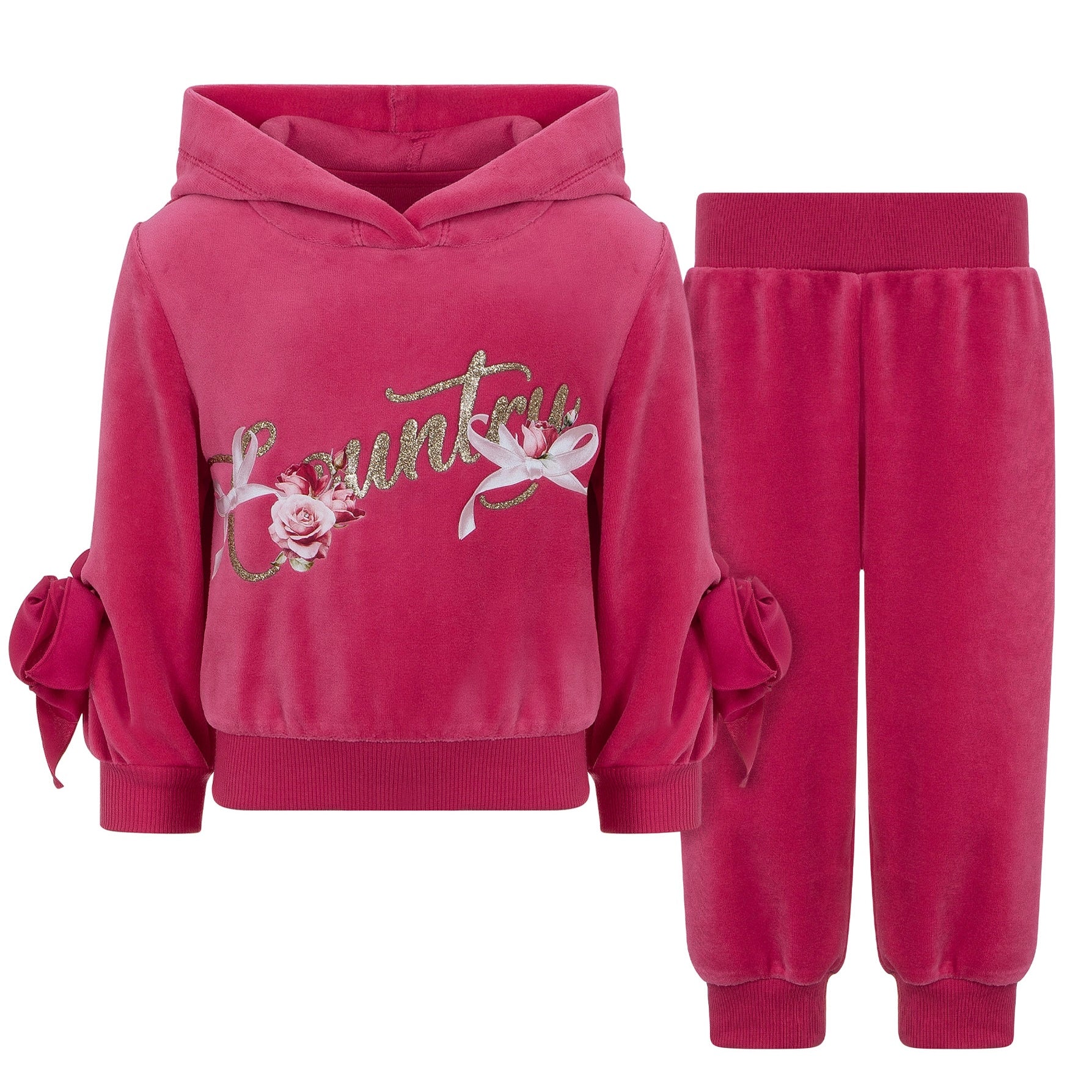 Lapin House Girls Pink Tracksuit