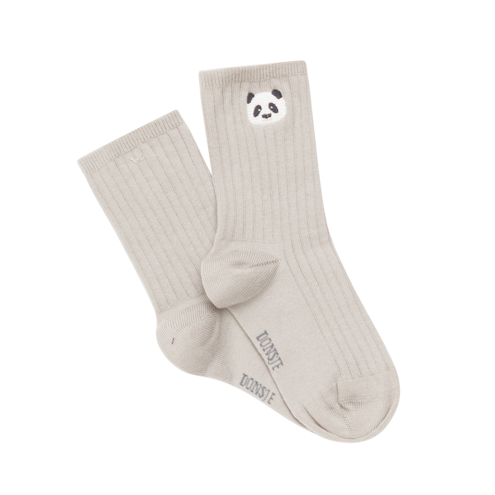 Donsje Boys Silver Panda Socks