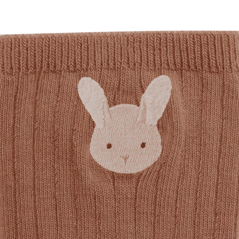 Donsje Girls Rose Dawn Bell Fluffy Bunny Socks