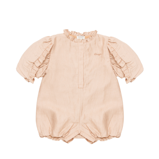 Girls Pale Pink Playsuit