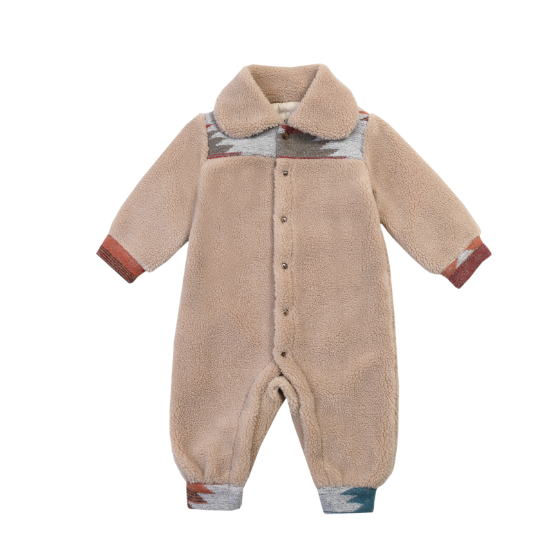 Donsje Boys Soft Sand Robster Jumpsuit