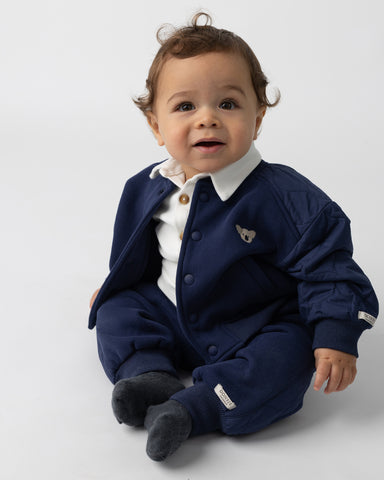 Donsje Boys Navy Marine Noal Jacket Koala