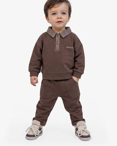 Donsje Boys Espresso Gustaaf Trousers