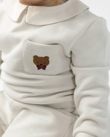 Boys Birch Zole Bear Sweater