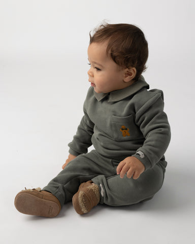 Boys Thyme Zole Gingerbread Sweater