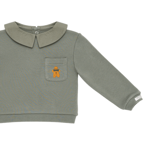 Boys Thyme Zole Gingerbread Sweater