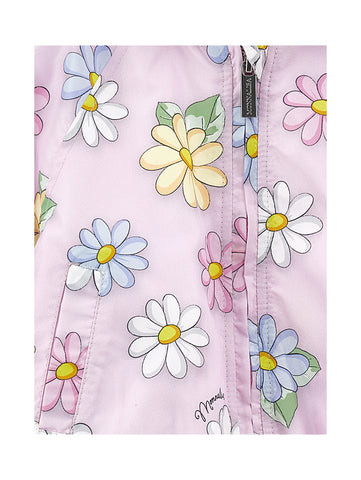 Monnalisa Baby Girls Pink Flower Jacket