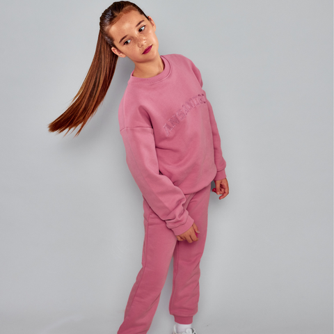 Ansandro Girls Pink Tracksuit