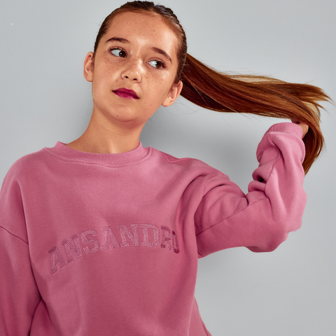 Ansandro Girls Pink Sweatshirt