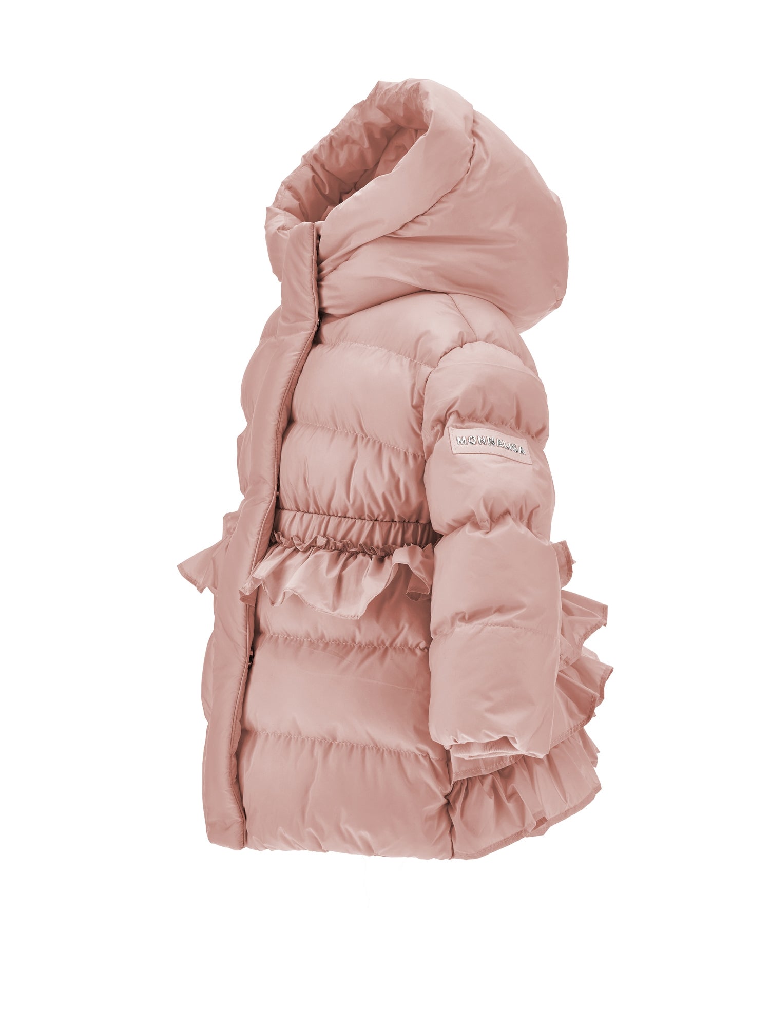 Monnalisa Girls Light Pink Coat
