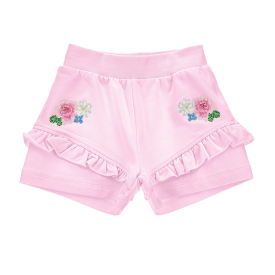Girls Pink Fairytale Shorts