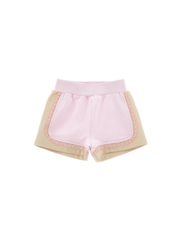 Monnalisa Girls Pink Shorts