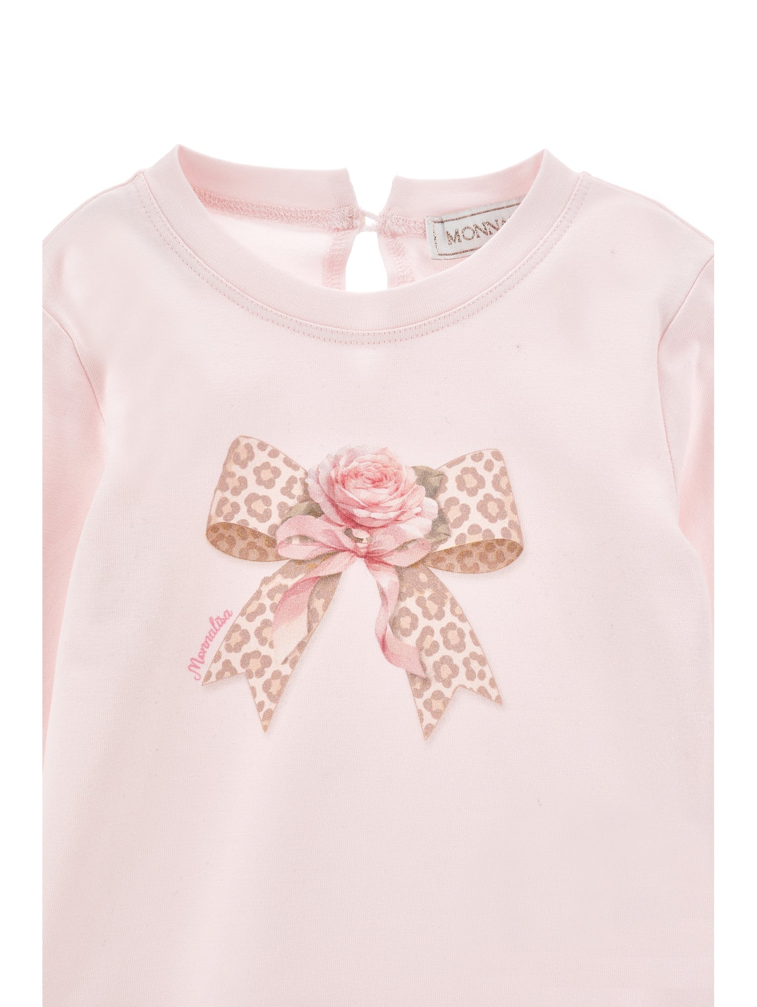 Monnalisa Girls Dusty Pink T-Shirt