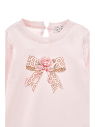 Monnalisa Girls Dusty Pink T-Shirt