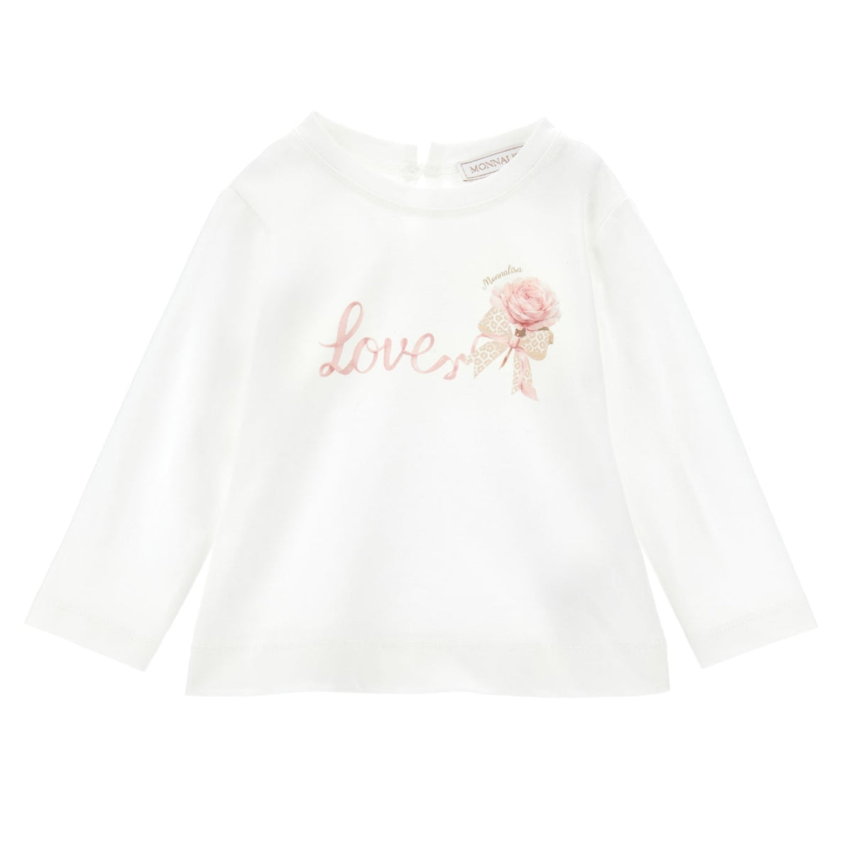 Monnalisa Girls Cream T-Shirt