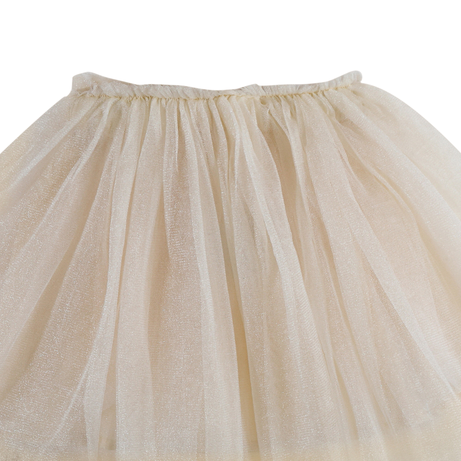 Donsje Girls Cream Tulle Skirt