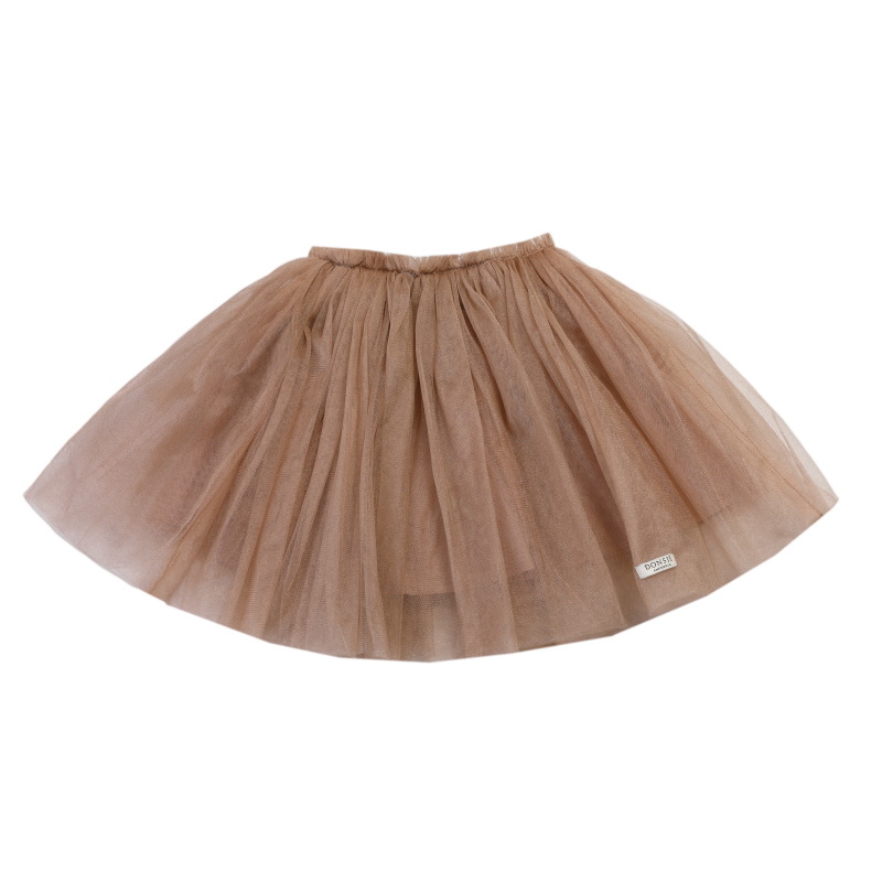 Donsje Girls Pink Metallic Pien Skirt