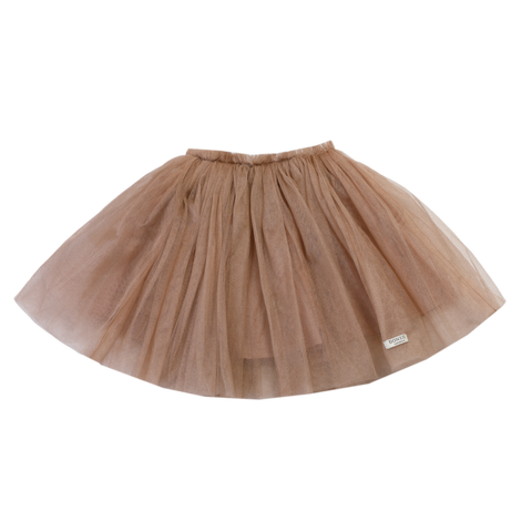 Donsje Girls Pink Metallic Pien Skirt