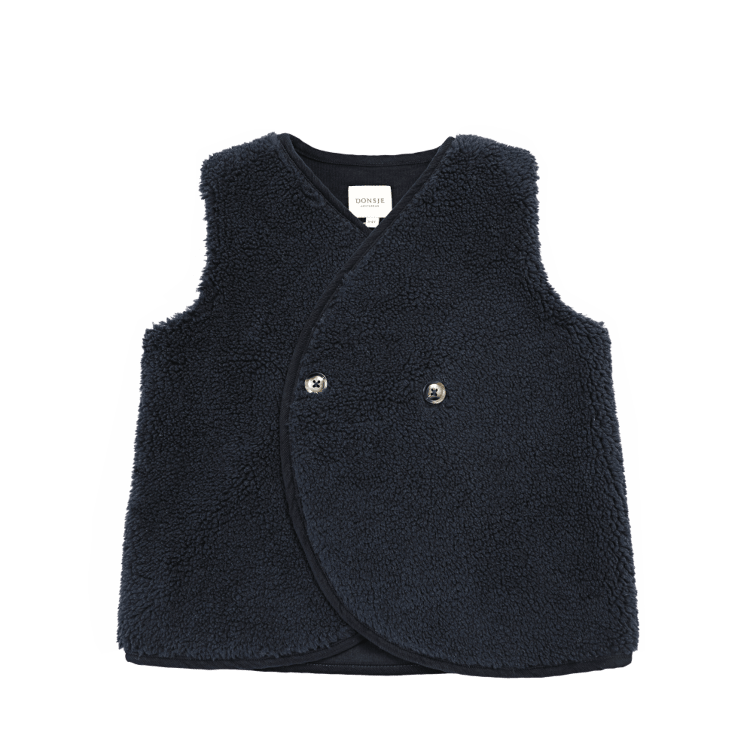 Donsje Boys Navy Marine Monty Gilet