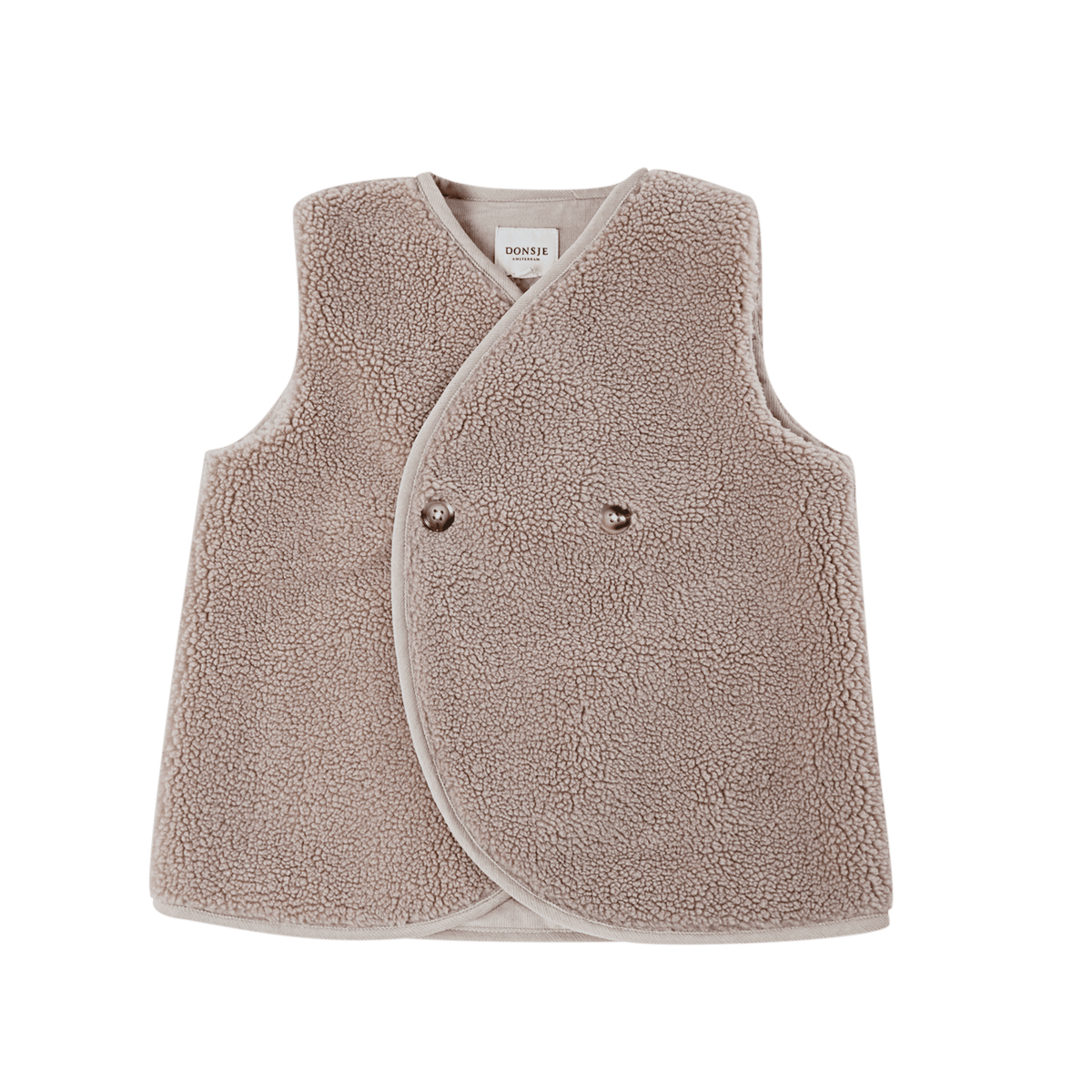Donsje Unisex Hazelnut Monty Gilet